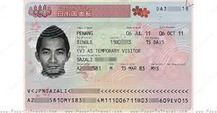 A lot of people dream about moving to japan one day. Japan Visa Sticker Malaysia International Passport Model G Version Iii 2009 2014 Proprietary Biometric