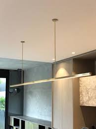 Products Giffin Design Linear Lighting Linear Pendant Lighting Brass Light Fixture