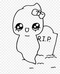 Dibujos De Halloween Para Colorear Kawaii