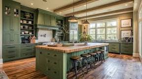 The Best Green Shades for Kitchen Cabinets