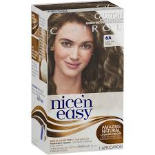 Light ash brown hair dye. Clairol Nice N Easy Permanent Hair Colour 6a Natural Light Ash Brown Big W
