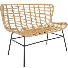Get Natural Rattan Bench Seat Online Or Find Other Benches Products From Hobbylobby Com Chair Rattan Chair Wicker Chair