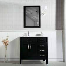 Jersey city 36 black bathroom cabinet. Woodbridge 36 Inch Black Bathroom Cabinet