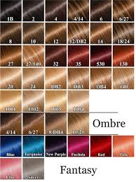 49 Qualified Hair Extension Color Number Chart