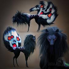 Nogitsune Room Guardian By Anyaboz On Deviantart Fantasy Art Dolls Cute Fantasy Creatures Art