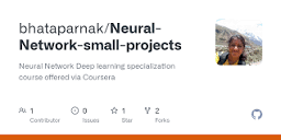 GitHub - bhataparnak/Neural-Network-small-projects: Neural Network ...