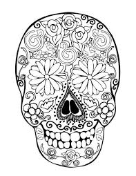 Mandala adult floral nature 2020. Skulls Adult Coloring Pages