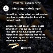 Sekarang aku tengok ada cara baru untuk berhenti merokok. Petua Berhenti Merokok Nak Cara Mudah Buat Kek Facebook