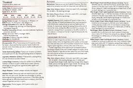 Tiamat Stats 5e Google Search Dnd Stats Dnd Dragons D D Dungeons And Dragons