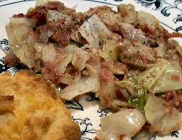 Smash up the corned beef/bully beef and cook until it breaks apart. Easy Corned Beef Cabbage Linda S Low Carb Menus Recipes