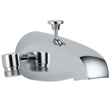 You don't need any special skills or plumbing tools. Delta 5 In Hand Shower Diverter Spout In Chrome Rp3914 The Home Depot