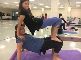 hard 2 person yoga poses abc news