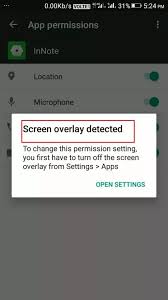 Quite a few note 5 owners have been struggling with the screen freezing. How To Fix Screen Overlay Detected In Any Android Device Quora