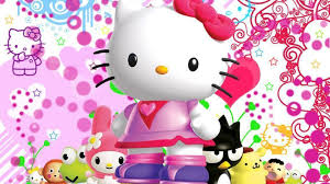 Some wallpapers may be a bit bright for some people, but i didn't like looking at these images either darkened or faded. Hello Kitty With Pink Head Bow Hd Hello Kitty Wallpapers Hd Wallpapers Id 48962