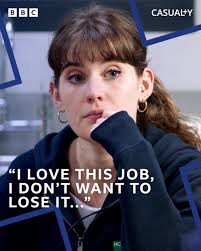 Sticking to the story. #Casualty