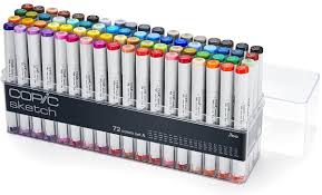 These markers are exceptional in couple of ways. Amazon Com Copic Marker 72 Piece Sketch Set A Toys Games