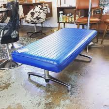 1960 S Chromcraft Bench With Original Upholstery Available At Mid Mod Collective Email Midmodcollective Gmail Com For More Inf Mcm Furniture Upholstery Chair