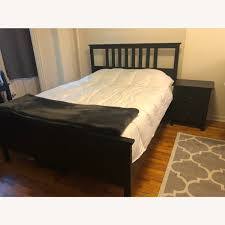 Hemnes bed frame ikea queen. Ikea Hemnes Bed Frame Dark Brown Aptdeco