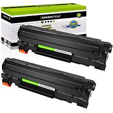 Its compatibility with brand devices enhances printer operations with no malfunctioning of printers, hence reducing downtime. Greencycle 2 Pk Compatible Cb435a 35a Black Laser Toner Cartridges Replacement For Hp Laserjet P1005 P1006 P1009 Printer