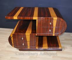The shapes of this imel coffee table add to its hollywood regency appeal. Art Deco S Shape Coffee Table 1920s Interior