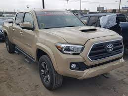 The base model of the 2016 toyota tacoma starts at $23,300 and our trd off road 4x4 double cab starts at $33,750. 3tmdz5bn6hm016905 2017 Toyota Tacoma Dou Tan Price History History Of Past Auctions Prices And Bids History Of Salvage And Used Vehicles
