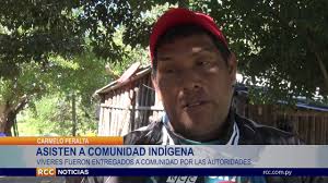 COMUNIDAD INDÍGENA DE CARMELO PERALTA FUE ASISTIDA CON VÍVERES