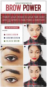 Eyebrow routine for thick brows. Brow Makeup For Black Hair Saubhaya Makeup