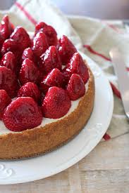 Classic Strawberry Cheesecake A Bountiful Kitchen Recipe Cheesecake Recipes Strawberry Cheesecake Strawberry Cheesecake Recipe