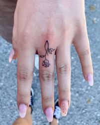 Dainty small tattoo ideas and designs. Small Rose Tattoos Hand Novocom Top