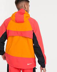 Nike Overhead Logo Track Jacket Pink | ASOS