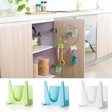 Click here to get started! Racks Holders Cabinet Door Organizer Rack Pot Pan Lid Storage Holder Kitchen Organization A4 Home Garden