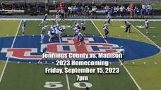 Jennings County vs. Madison : 2023 Homecoming. 9/15/23 - YouTube