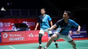 Victor china open 2019md qf hiroyuki endo yuta watanabe vs mohammad ahsan hendra setiawan set2 part2. Ahsan Hendra Akui Dipaksa Bekerja Keras Segel Tiket Semifinal Malaysia Masters Ragam Bola Com