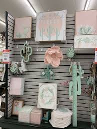 Click here to grab a hobby lobby coupon and 9 insider tips how to to save at hobby lobby! Girls Room Decor Cactus Girls Room Wall Decor Girls Room Decor Small Kids Bedroom