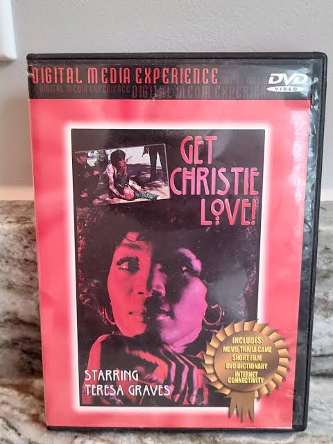 GET CHRISTIE LOVE! - DVD - STARING TERESA GRAVES - 1974 BLAXPLOITATION