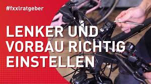 Fahrradlenker Richtig Einstellen Fur Eine Angenehme Sitzposition Youtube