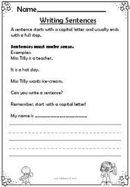 Writing Sentences Using Capital Letters And By Polly Puddleduck Teachers Pay Teachers Sentence Writing Sentences Tpt Teacher Pay Teachers