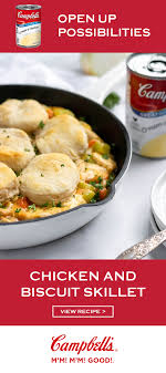 Simple Chicken And Biscuits Recipe Recipe Campbells Recipes Chicken Chicken Soup Recipes Campbells Soup Recipes