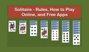 The spider solitaire is a card game that has become popular since the time microsoft windows brought it to our pcs. Solitaire Rules How To Play Online And Free Apps