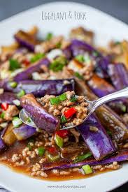 This method works for eggplant slices, cubes, or planks. Chinese Eggplant And Pork é­šé¦™èŒ„å­ Oh My Food Recipes