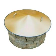 Higley welding 36 round conical metal wood gas fire pit campfire ring cover. Higley Welding 36 Round Conical Metal Wood Gas Fire Pit Campfire Ring Cover Buy Online In Antigua And Barbuda At Antigua Desertcart Com Productid 19373757