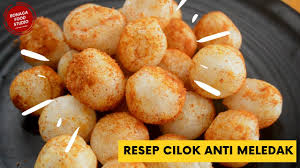 Berikan 1 buah bawang bombay ukuran besar. Resep Cimol Resep Camilan Sederhana Dan Murah Youtube