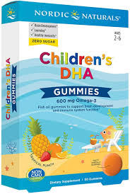 Amazon Com Nordic Naturals Children S Dha Gummies Tropical Punch 30 Gummies 600 Mg Total Omega 3s With Epa Dha Brain Development Learning Healthy Immunity Non Gmo 30 Servings Health Personal Care