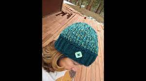 Loom Knit Kwik Kozy 2 Hour Beanie Tutorial Great Chemo Cap Youtube Loom Knitting Patterns Loom Knitting Knitting Stitches Tutorial