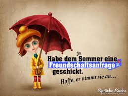Freundschaftsanfrage An Den Sommer Schone Spruche