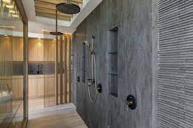 Corian® shower panels come in a choice of sizes and design edge options that make them flexible in both design and use in any bathroom. Go Groutless With Seamless Corian Shower Walls Willis