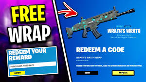Today all it keeps telling me is to purchase or redeem a code. How To Redeem The Fortnitemares Wrap For Free Exclusive Animated Wrap Youtube