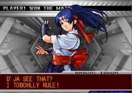 Bison2Winquote — - Kasumi Todoh, The King of Fighters 2002:...