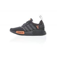 Black And Orange Adidas Shoes Glamorous Unisex Adidas Nmd Custom R1 Black Orange Ba7563 Trainers Adidas Nmd Adidas Sneakers