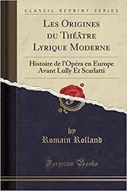 Telecharger Les Origines Du Theatre Lyrique Moderne Histoire De L Opera En Europe Avant Lully Et Sc Classic Books Books Classic